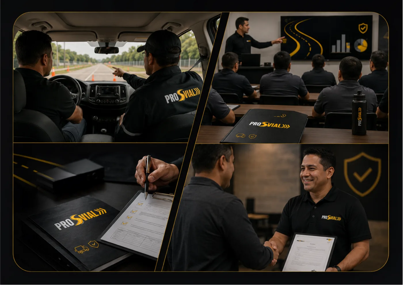 Servicios de formación y seguridad vial para empresas con ProSVial